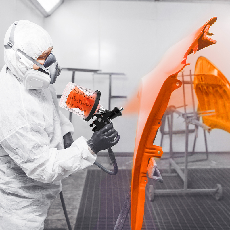 Fyll den, lås den, spray den——Det er gjort!