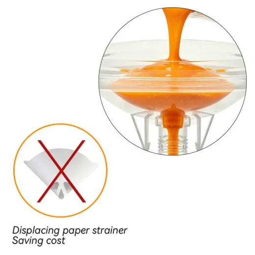 Integrert filter med full diameter: Revolusjonerende malingsfiltrering