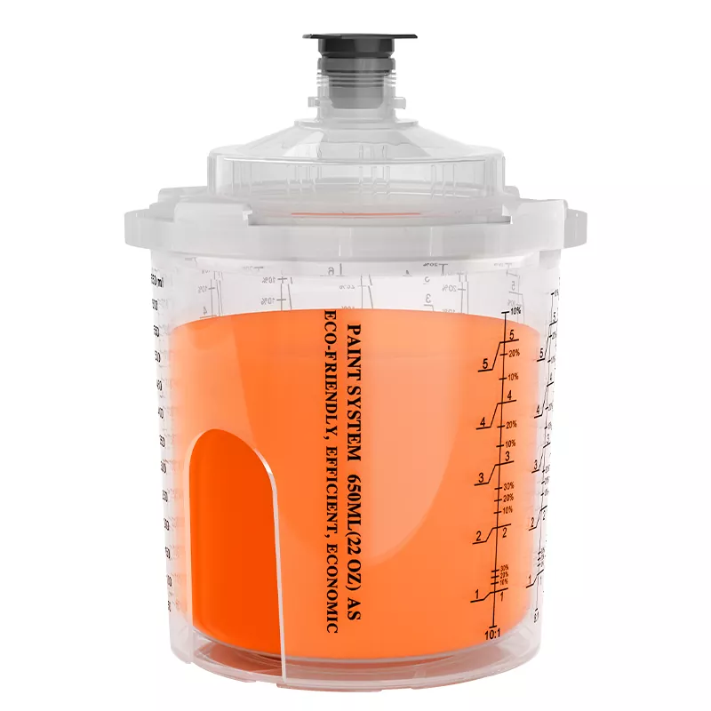 650 ml disponibel spray pistol kopp